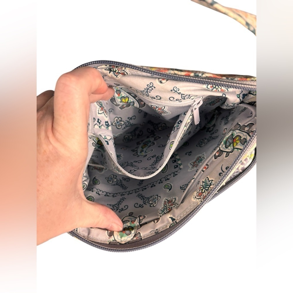 Vera Bradley Little Hipster Crossbody in Citrus Paisley - Picture 9 of 11